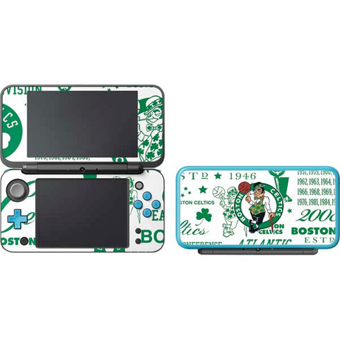 NBA Boston Celtics Historic Blast Nintendo 2DS XL (2017) Skin